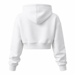 Sudadera Corta Personalizada al por Mayor para Mujer - Fabricante Mayorista de Calidad Premium con Servicio OEM - Product Image 2