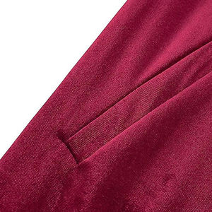 Ensemble de survêtement décontracté unisexe en velours, deux pièces, sweat à capuche et pantalon, doux et chaud, design avec strass, logo personnalisé disponible - Product Image 5