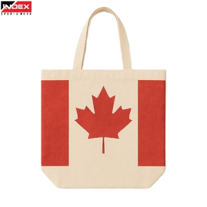 Bolsa de tela 100% de alta calidad, de lona de algodón premium, reutilizable, elegante y ligera para uso diario. - Product Image 1