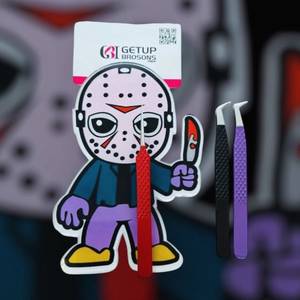 Professional Eyelash Extension Acrylic Lash Tile halloween Design Customizable Lash Tiles for Lash Artists - Product Image 3