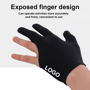 Gants de billard unisexes de haute qualité disponibles dans toutes les tailles et couleurs, design à trois doigts pour une durabilité accrue, gants de snooker unisexes - Product Image 5