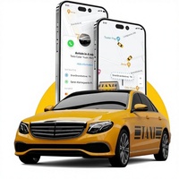 Plateforme d'application mobile de réservation de taxis primée, avec correspondance intelligente des trajets, suivi en temps réel, support Internet sécurisé, compatible Linux et Mac