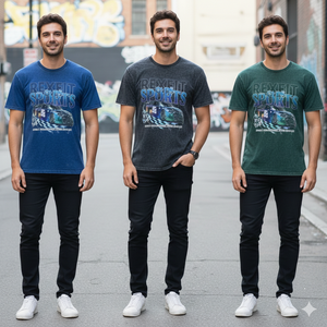 Camisetas unisex con lavado ácido, logotipo personalizado con serigrafía, fabricante de prendas de alta calidad, camisetas de manga corta con el mejor material. - Product Image 4