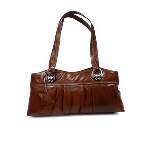 Bolso de Mano Plegable de Cuero Genuino para Mujer, de Alta Calidad, con Correa para el Hombro, Cierre de Cremallera Resistente, 3L+ Espacio de Almacenamiento, para el Día de San Valentín - Product Image 2