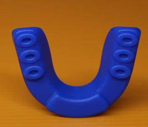 Protector Bucal de EVA Azul, Moldeable, para Deportes de Boxeo, Ligero, de Color Sólido, Profesional, Relleno de EPE - Product Image 6