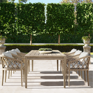 เก้าอี้ไม้สักลดราคา ดีไซน์เรียบง่าย ทันสมัย เหมาะสำหรับใช้งานกลางแจ้ง คุณภาพดี ทนทาน - Product Image 6