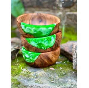 Cuenco de madera y resina de diseño moderno de Calidad única Producto de madera de alta calidad Cuenco de madera al por mayor Venta caliente y cuenco al por mayor - Product Image 1