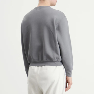 Sudadera Personalizada Unisex de Cuello Redondo, 100% Algodón, Gruesa, Lisa, Estilo Pullover, OEM ODM, Felpa Francesa, Ropa Casual Urbana - Product Image 3