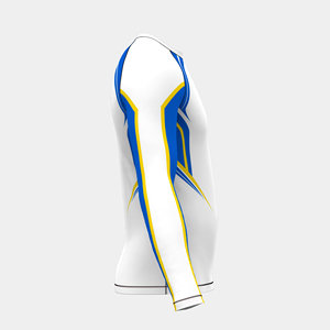 เสื้อรัดกล้ามเนื้อแขนยาว MMA แบบสั่งทำพิเศษสำหรับทุกเพศ |   เสื้อกีฬาผ้ายืดระบายอากาศ 160 กรัม ผลิตจากผ้าสแปนเด็กซ์/โพลีเอสเตอร์ เป็นมิตรต่อสิ่งแวดล้อม - Product Image 4