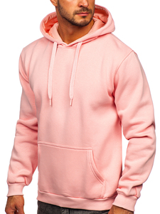 Sweat-shirt à capuche rose pour homme Infexion Sports, coupe classique, en polaire, avec logo imprimé sur le devant, vêtement décontracté pour l'automne - Product Image 4