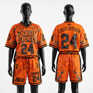 Womens Football Jersey Short <b>Set</b> 180 GSM Polyester Mesh Rib Panel Custom Tackle Twill Sublimation <b>Embroidery</b> Women's <b>Sets</b> - Product Image 6