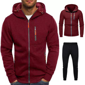 Conjunto Deportivo Personalizable de Alta Calidad, Ligero, para Hombre, Invierno, Dos Piezas, Transpirable, Resistente al Viento - Product Image 1