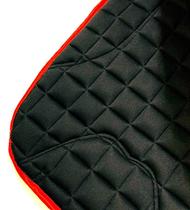 Tapis de selle d'équitation personnalisés haut de gamme en polyester satiné avec mousse de polycoton de haute qualité - Product Image 5