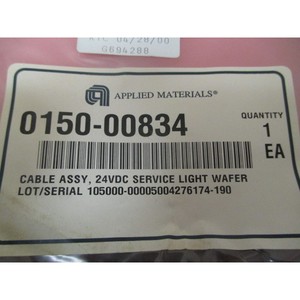 Câble AMAT 0150-00834, 24VDC, pour éclairage de service - Équipements et pièces semi-conductrices de renommée mondiale à la confiance de tous - Product Image 1