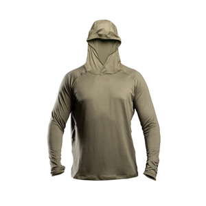 เสื้อแรชการ์ดกันแดด UPF 50+ สำหรับผู้ชาย ระบายอากาศได้ดี แห้งเร็ว ผลิตจากผ้าสแปนเด็กซ์/โพลีเอสเตอร์ แขนยาว เหมาะสำหรับเล่นกีฬา - Product Image 6