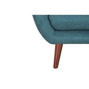 Sedia Brenna Teal, Arredamento Elegante per Soggiorno - Product Image 6