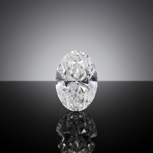 Diamant non monté certifié IGI 5.08 ovale VVS2, diamant cultivé neuf - Product Image 3