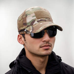 Casquette <span class=keywords><strong>de</strong></span> Baseball tactique extérieure hommes été lunettes <span class=keywords><strong>de</strong></span> soleil portables chapeau <span class=keywords><strong>de</strong></span> pêche escalade Protection <span class=keywords><strong>solaire</strong></span> bande magique filet chapeau - Product Image 1