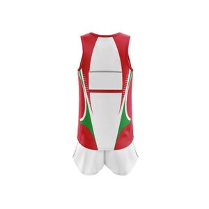 Conjunto de Uniforme Deportivo para Atletismo, Impreso, de Secado Rápido, Transpirable, 100% Poliéster, para Hombre, Fabricación Profesional - Product Image 3