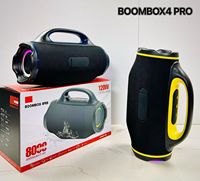 BOOMBOX4 PRO Haut-parleur de fête extérieur haut de gamme, système audio stéréo sans fil, basses puissantes, étanche, portable, avec éclairage RGB