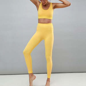 Leggings de sport et de yoga sans couture pour femme, taille haute, taille élastique, extensibles dans les quatre sens, effet délavé, imprimés, tenue active sportive - Product Image 1