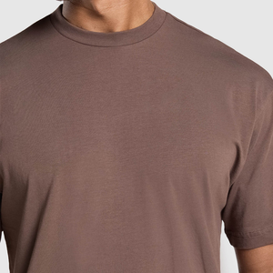 T-shirt en coton personnalisé en gros pour hommes, femmes et unisexe, manches courtes, col rond, t-shirt décontracté, tissu de qualité supérieure, vêtements streetwear - Product Image 5