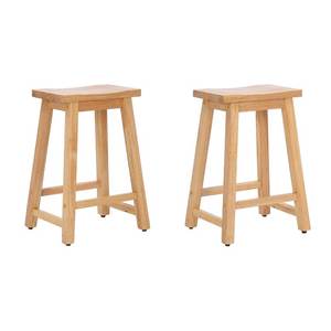 Chaise de bar de haute qualité en métal et bois massif avec repose-pieds pour cuisine et bar modernes - Product Image 2