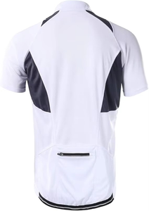 Maillot de cyclisme pour homme à demi-zip, respirant et à séchage rapide, vente en gros - Product Image 2