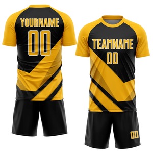 Uniforme de fútbol para hombre, conjunto de camiseta y pantalones cortos, transpirable, de secado rápido, ropa deportiva de fútbol, estilo cómodo y ajustado. - Product Image 6