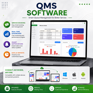 Logiciel d'optimisation des files d'attente pour les opérations de service client |   AT-QMS – Disponible en version OEM - Product Image 1