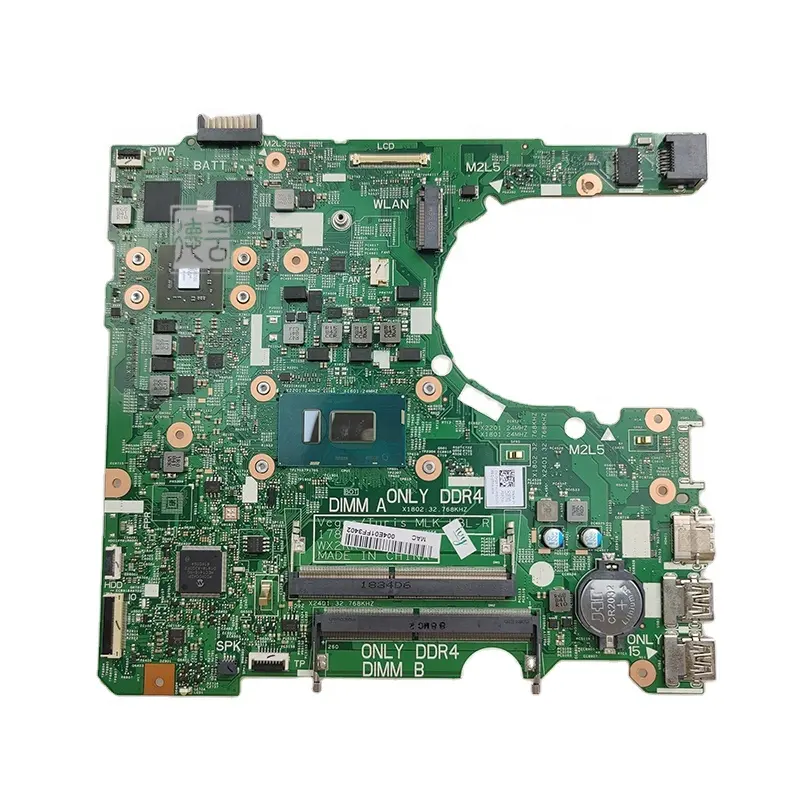 Placa base para portátil Dell Inspiron 15 3576 3476, placa base para portátil Dell Inspiron 15 520/2G 17841-1 0F2P7W F2P7W