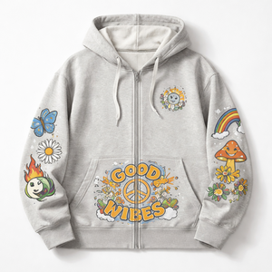 Sudadera con Capucha Ligera Personalizada al por Mayor, 100% Algodón - Fabricante OEM para Pedidos al por Mayor - Product Image 5