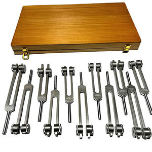 Juego de Diapasones Quirúrgicos de Acero Inoxidable con Agarre, Instrumentos Quirúrgicos Manuales, Garantía de 3 Años para Uso en Primeros Auxilios y Hospitales - Product Image 1