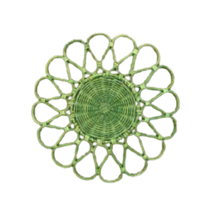Set de table rond en rotin de qualité supérieure, fabriqué au Vietnam à partir de rotin naturel tressé, pour la décoration de table et les fournitures hôtelières - Product Image 6