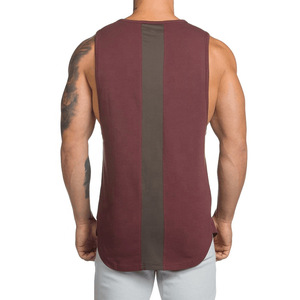 Débardeurs de sport respirants en tricot pour hommes, 100 % coton, séchage rapide, sans manches, pour la gym, l'entraînement et la musculation - Product Image 2