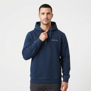 Vente en gros de sweats à capuche pour hommes, écologiques, surdimensionnés, à cordon de serrage, grammage lourd, avec logo personnalisé - Product Image 4