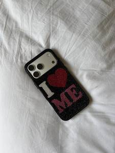 งานฝีมือ NOUSHAD เคสโทรศัพท์ทำมือประดับลูกปัดแก้ว ลายปักครอสติชรูปดอกไม้ ผ้าฝ้ายปักลาย - Product Image 1