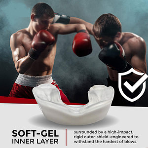 Protector Bucal Deportivo Directo de Fábrica para Boxeo, MMA, Artes Marciales, Entrenamiento, Servicio de Logotipo Personalizado - Product Image 6