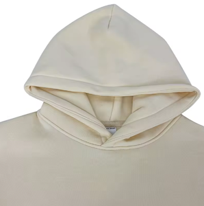 Sudaderas con Capucha de Algodón de 380g de Alta Calidad al por Mayor para Hombre, Sin Cordones, Hombros Caídos, Felpa Lisa, Personalización con Impresión y Bordado - Product Image 2