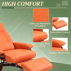Sedia da Ufficio Contemporanea e Confortevole, Regolabile con Funzione Massaggio, in Alluminio e Rete per Dirigenti - Product Image 4
