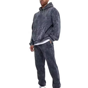 Survêtements en molleton ajustés de haute qualité pour hommes, vêtements de sport personnalisés pour hommes avec faible MOQ, design Simply Fit - Product Image 1