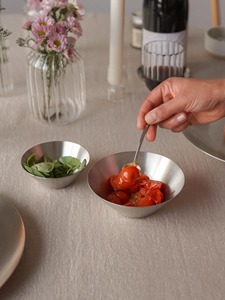 Tazón de Palomitas de Maíz de Acero, Gran Capacidad, Diseño Minimalista para Servir en Fiestas en Casa - Product Image 4