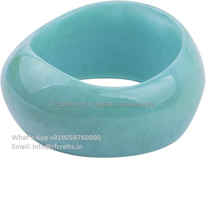 Joyería de moda hecha a mano, brazalete de resina, brazaletes grandes, brazalete de resina, pulsera gruesa, accesorios de moda - Product Image 6