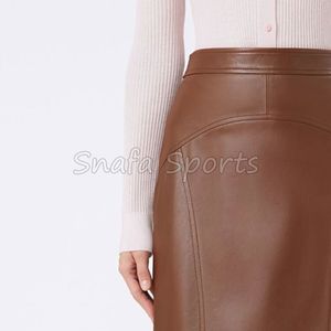 Jupe en cuir tendance pour femme – Collection Hiver – Style décontracté et élégant – Longue et confortable – Idéale pour l'extérieur – Vente en gros – Qualité supérieure - Product Image 5