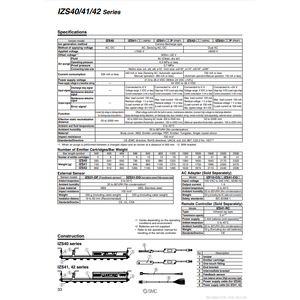 SMC Neumática Componente industrial Ionizador DE LA IZS42-580-06 - Product Image 1