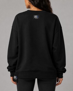 Sweat-shirts pour femmes de couleur unie, personnalisables avec votre propre logo, collection automne 2026 - Product Image 2