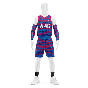 Conjunto de Uniforme de Baloncesto Personalizado para Hombre, Jersey Sublimado, Pantalones Cortos, Ropa Deportiva Transpirable de Secado Rápido, Proveedor de Ropa Deportiva al por Mayor OEM - Product Image 1