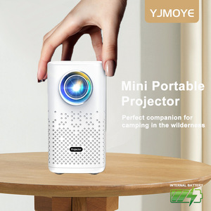โปรเจคเตอร์ขนาดเล็กแบบพกพา แบตเตอรี่ 10000mAh รองรับ 4K เชื่อมต่อ Wi-Fi ฉายภาพยนตร์กลางแจ้งสำหรับตั้งแคมป์และสนามหลังบ้าน - Product Image 5
