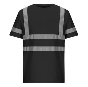 Ropa de Trabajo Personalizada para Trabajadores de Construcción y Reparación, Camisas de Algodón con Franja Reflectante - Product Image 1