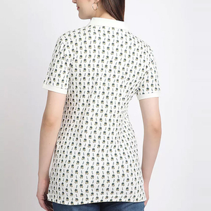 Camisetas Polo Sublimadas para Mujer, Corte Regular, para Uso en Exteriores, Ropa Casual, Logotipo Personalizado al por Mayor, Camiseta Polo de Verano para Mujer - Product Image 2